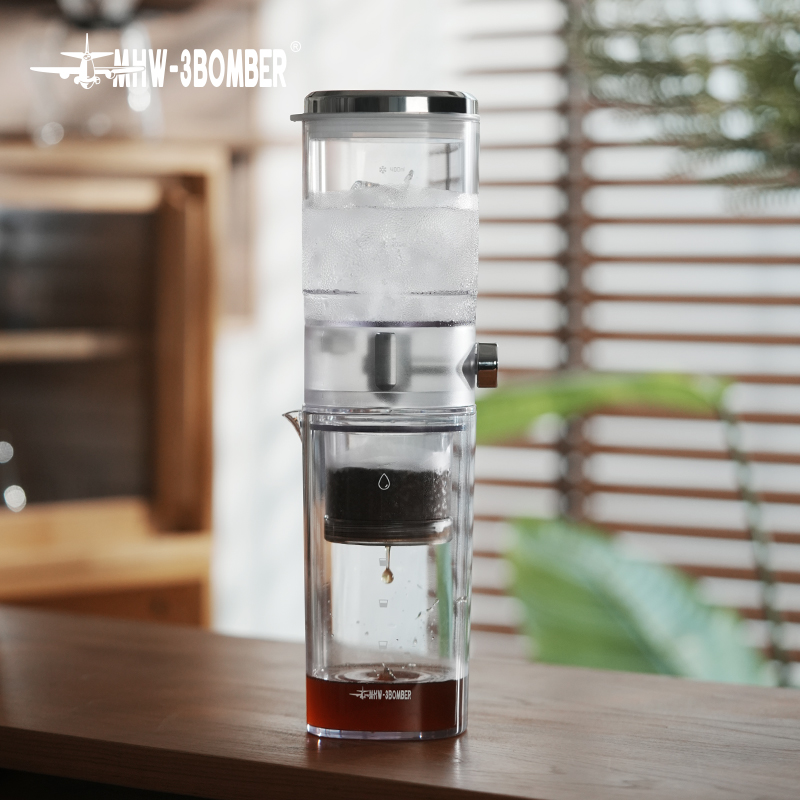 Coffee Extraction Equipment - เครื่องทำกาแฟเย็น MHW-3BOMBER ขนาด 400 มล. แบบพกพา