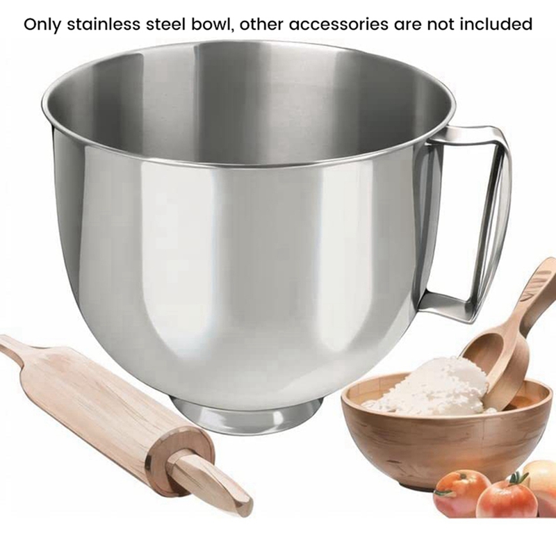 Kitchenaid Mixer Artisan 5Qt - A65T ชามผสมสแตนเลส 3 ชิ้น สำหรับเครื่องผสมอาหาร KitchenAid