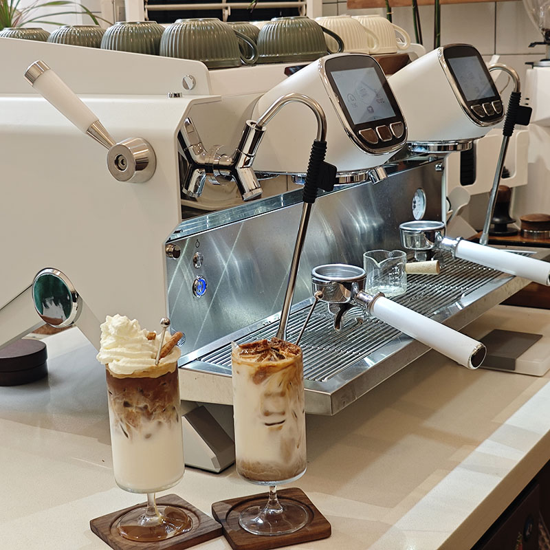 เครื่องชงกาแฟเอสเพรสโซแบบกึ่งอ - Coffee Equipment For Espresso Machine บทวิจารณ์และราคา