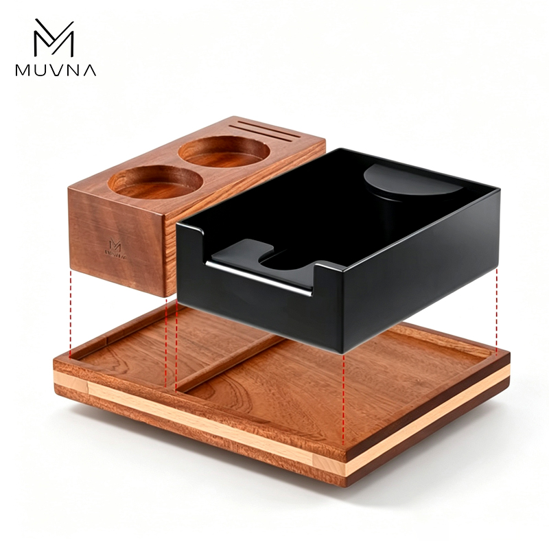 MUVNA ชุดจัดระเบียบสถานีแทมป์ก - Coffee Knock Box บทวิจารณ์และราคา
