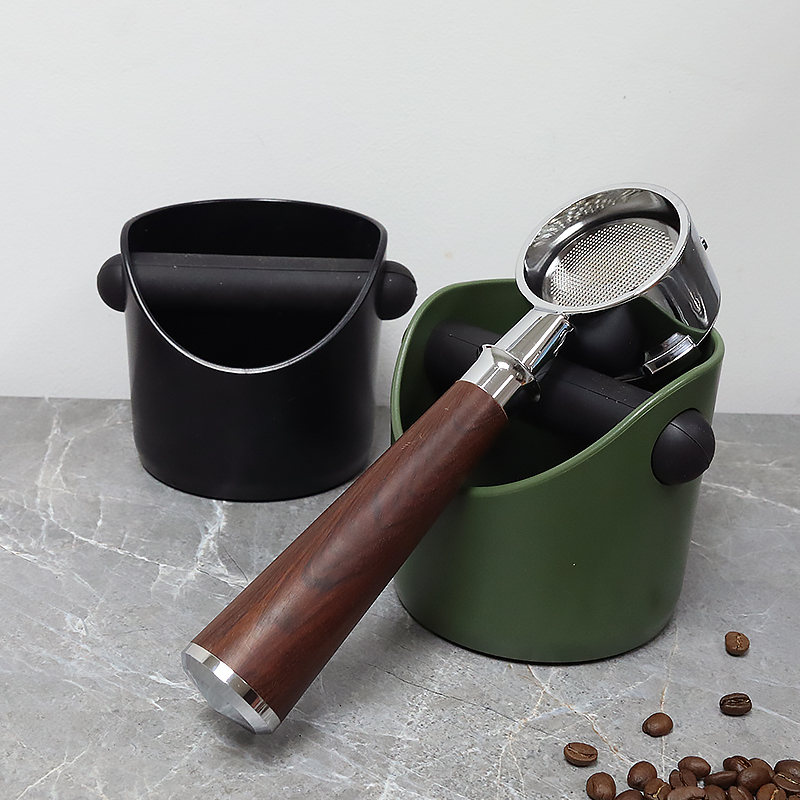 กล่องทิ้งกากกาแฟกันลื่น ลดแรงก - Coffee Knock Box บทวิจารณ์และราคา