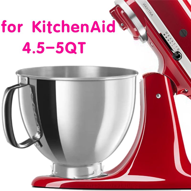 ชามผสมสแตนเลสสตีล BABZ สำหรับเ - Kitchenaid Mixer Artisan 5Qt บทวิจารณ์และราคา