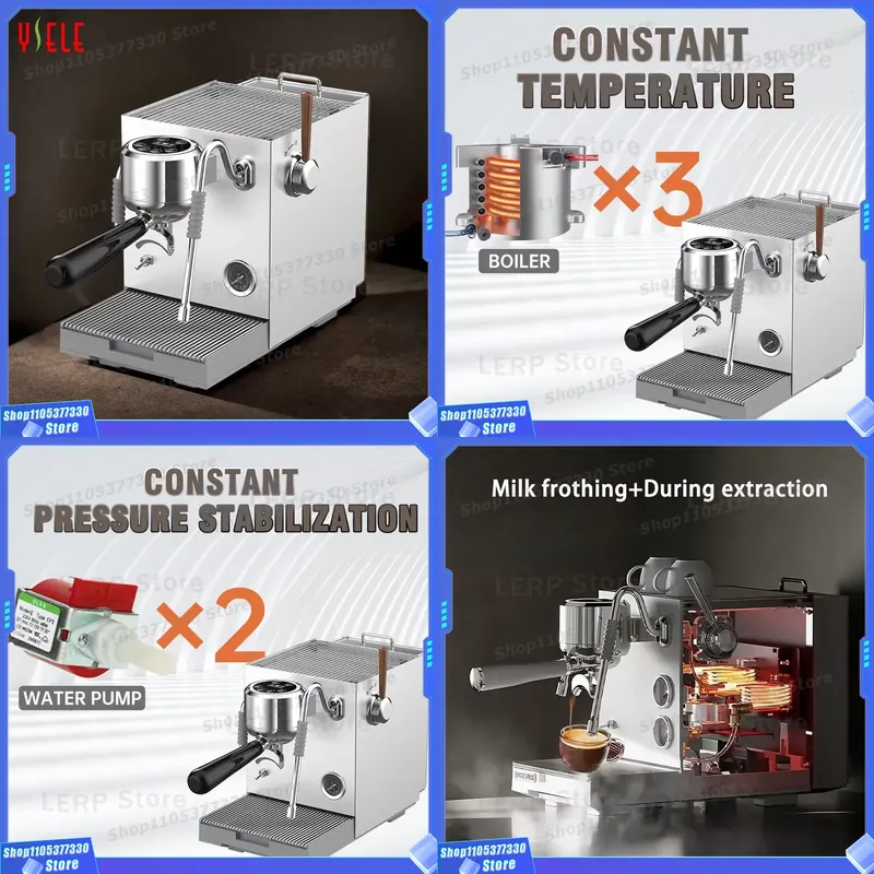 เครื่องชงกาแฟเอสเพรสโซ 9 บาร์  - Coffee Equipment For Espresso Machine บทวิจารณ์และราคา